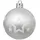 Atmosphera Weihnachtskugeln Mit Glitzer-muster, Ø 6 cm,