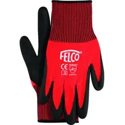Felco Arbeitshandschuhe gestrickt mit Nitrilbeschichtung Größe XL