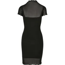 URBAN CLASSICS Shirtkleid Schwarz 34