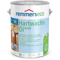 Remmers Hartwachs-Öl [eco] silbergrau, 0,375 Liter, Hartwachsöl für innen, natürliche Basis, Beize, Öl und Versiegelung in einem, nachhaltig, vegan