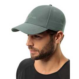 Jack Wolfskin Unisex Cap Baseballkappe, Hedge Green, Einheitsgröße EU