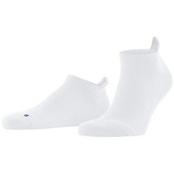 FALKE Unisex Sneakersocken - Cool Kick, Socken, Polyester, einfarbig, kurz Weiß 42-43