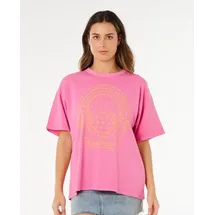 Rip Curl Hotel Malibu Heritage Tee super pink (4007) S