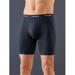 Lange Unterhose, Herren, Gr. 9, blau (marine), 95% Baumwolle, 5% Elasthan, Unterhosen