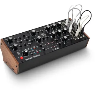 MOOG Labyrinth - semimodularer parallelgenerativer Analogsynthesizer mit Dual-Sequencer, Dual-Oszillatoren, VC-Wavefolder, VC-Filter, Patchbay