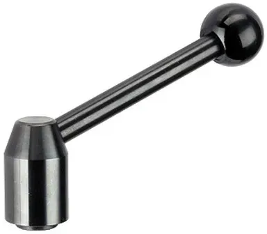 Verstellbare Spannhebel/mit Innengewinde | d1=28 mm / d2=M12 / Stahl | 24440.0302
