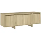 vidaXL TV-Schrank Sonoma-Eiche 120x30x40,5 cm Holzwerkstoff