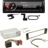 Pioneer MVH-330DAB Bluetooth Digitalradio Einbauset für Seat Leon Toledo 1M