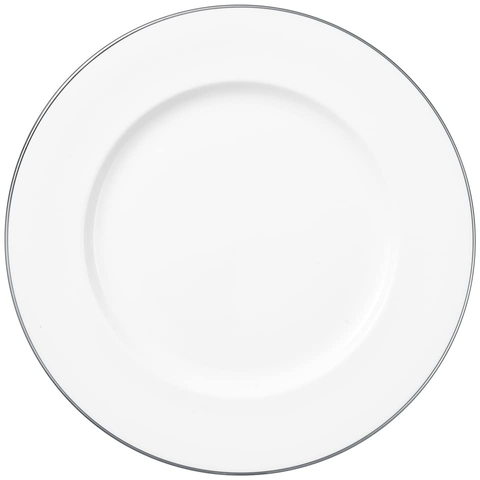 Villeroy & Boch 10-4636-2810 Anmut Platinum No. 1 Platte, Porzellan 1046362810 White