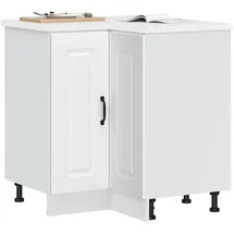 vidaXL Eckunterschrank Kalmar 0 x 0 x 0 cm Weiß