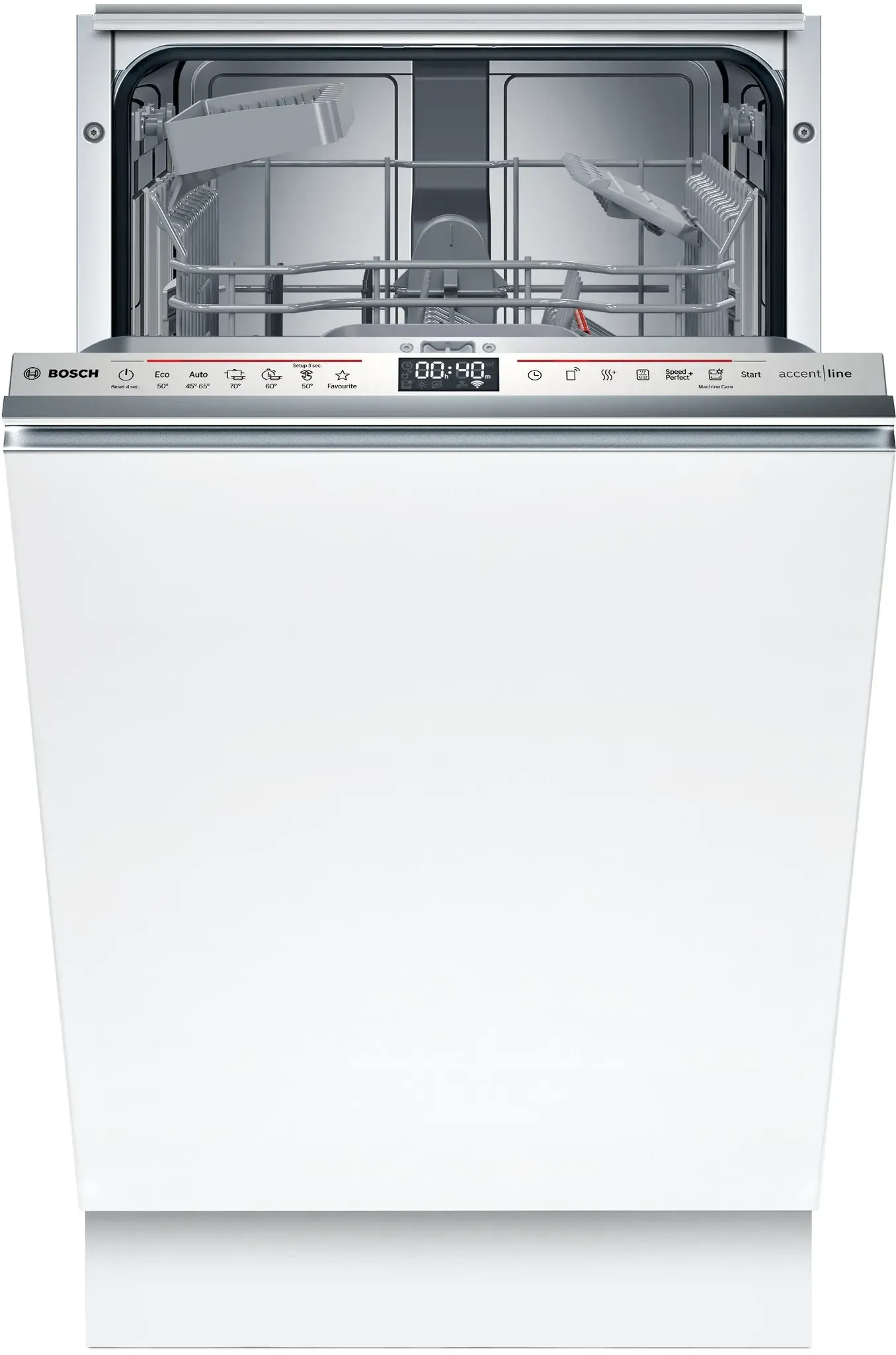 Bosch SPD6EL804E Serie 6, Vollintegrierter Geschirrspüler, 45 cm