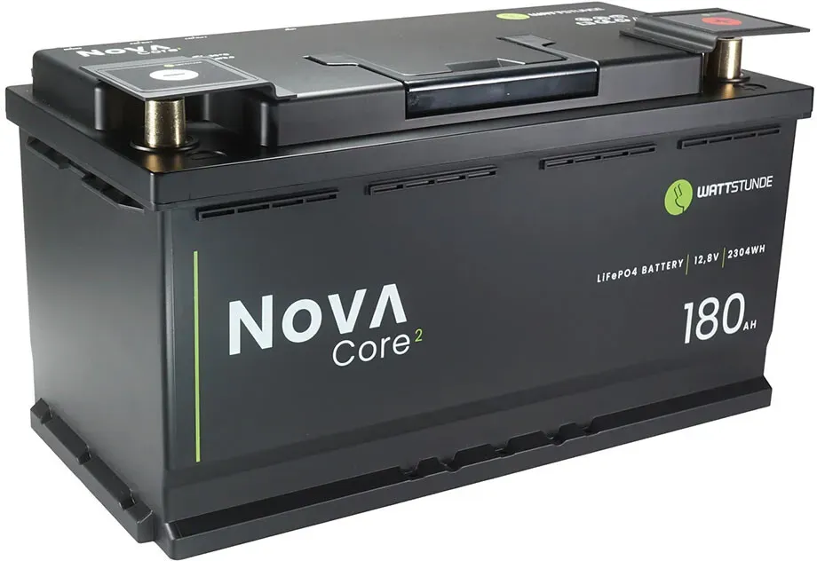 WATTSTUNDE NOVA Core 2 180Ah Batterie LiFePO4 12,8V