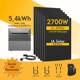 Anker SOLIX Solarbank 3 E2700 Pro, 6-8 Solarmodule, mit MC4 Kabel