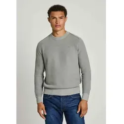 Pepe Jeans für Herren. PM702441 Craig grüner Pullover (M), Lässig, Baumwolle