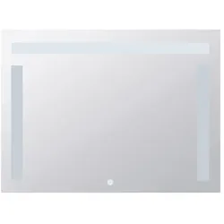 Bemeta LED-Spiegel Aluminium/Glas Aluminium/Glas 101401117