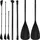 TRIZAND 2in1 SUP & Kajak Paddel 163–229 cm schwarz