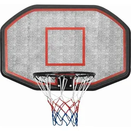 vidaXL Basketballkorb Schwarz 109 x 71 x 3 cm