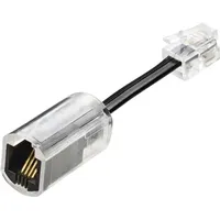 Renkforce Kabel-Entzwirler Adapter [1x RJ10-Stecker 4p4c - 1x RJ10-Buchse