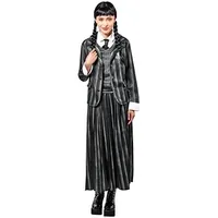 Rubies Daen Wednesday Costue Neverore Acadey Unifor Erwachsenenkostue (M)