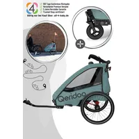 Qeridoo Qupa 1 Plus - Fahrradanhänger für 1 Kind