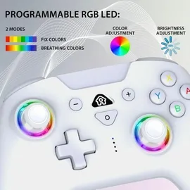 Subsonic Wireless Controller für Switch Weiß