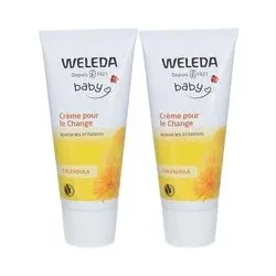 WELEDA Baby Crème Pour le Change au Calendula 2x75 ml