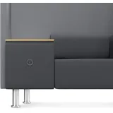 Rocada Besprechungsecke Soft Seating schwarz, grau