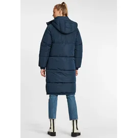 Oxmo Kurzmantel OXMO "Kurzmantel OXAlba", Damen, Gr. L, blau (marineblaus), Obermaterial: 100% Polyester PES., Mäntel Kurzmantel