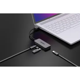 Sitecom USB-A zu 4x USB-C Hub (15?cm)