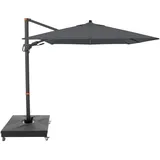 Doppler Pendelschirm myZone AX Ø 210 cm Anthrazit 8-teilig