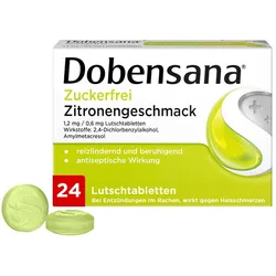 Dobensana Zitronengeschmack Lutschtablette 24 St