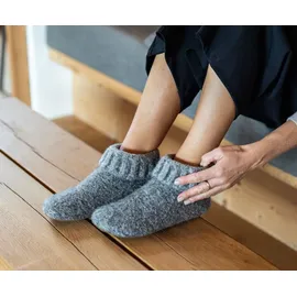 Gottstein Knit Boot Alpaka - Hausschuhe Gr 46