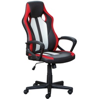Interlink Racing Fun Gaming Chair schwarz/rot/weiß