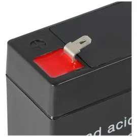 Multipower MP7-6 Blei Akku 6 Volt, 7000mAh mit Faston 4,8mm, 151x34x94mm