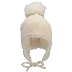 Sterntaler Inka-Mütze Lurex natur, 55 cm