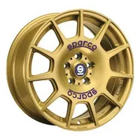 Sparco Terra 7,5 x 17 5 x 100 ET48 MB63,3 Gold