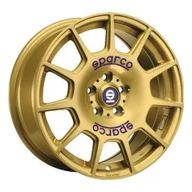 Sparco Terra 7,5 x 17 5 x 100 ET48 MB63,3 Gold