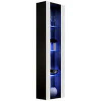 99rooms FLI T41 rechts Vitrine 170x40x29 Schwarz Weiß