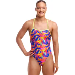 Funkita Badeanzug Strapped In Summer Swirl One Size