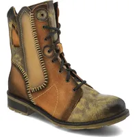 Gelbe Schnürschuhe Maciejka Elegante Damenschuhe, 37