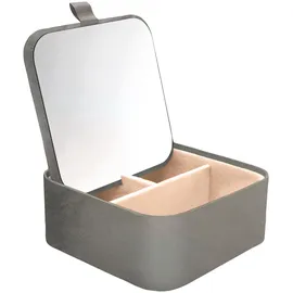 KLEINE WOLKE Aufbewahrungsbox Covella 15,2 x 15,2 cm 1-tlg. grau