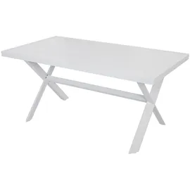 Primaster Garten-Essgruppe Santorini 6 Personen Aluminium/Seil