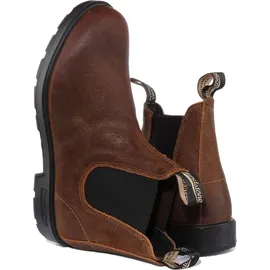 Blundstone 1911 Brown Wax Suede (500 Series) Chelsea Boots (Braun 5 UK) Winterstiefel