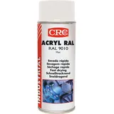 crc industries europe Farb-Schutzlack-Spray RAL 9010 Reinweiß matt 0,4 l