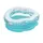 BESTWAY Sparkle Shell 150x127x43 Cm Runder Aufblasbarer Pool - Clear / Blue - 230L