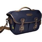 Billingham Hadley Pro 2020 Tasche Marineblau/Schoko Lederkanten