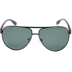 Polarex Sonnenbrille Pilotenbrille Sonnenbrille Polarisiert Aluminium Rahmen - anthrazit-gruen