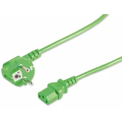 S-IMPULS Kaltgerätekabel, grün, 5 m