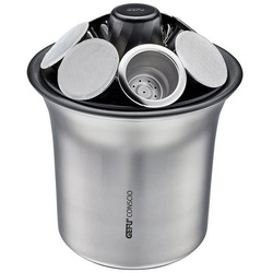 GEFU Wiederbefüllbare Espresso-Kapsel Kaffeesatz Sammelbehälter CONSCIO