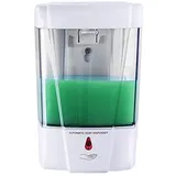 NK Nkare Automatischer Seifenspender, 600 ml, Wandmontage, automatischer Infrarot-Sensor, ABS-Material, hygienisch, für Küche, Büro, Krankenhaus, Hotel, Schule
